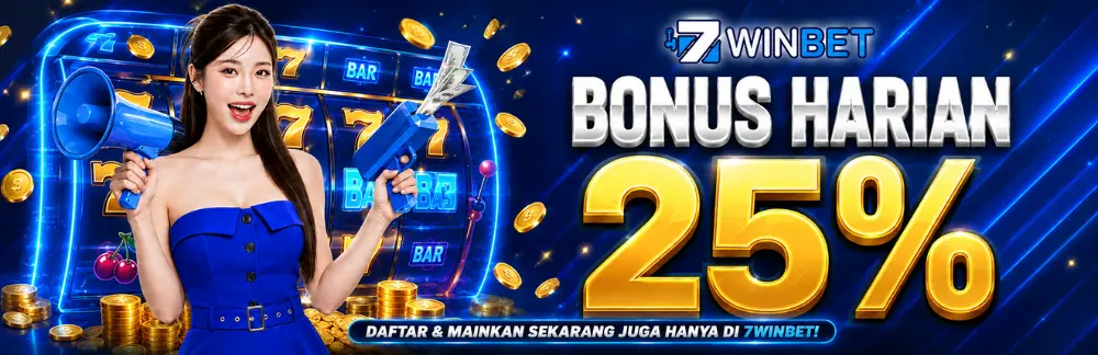 BONUS HARIAN 25%
